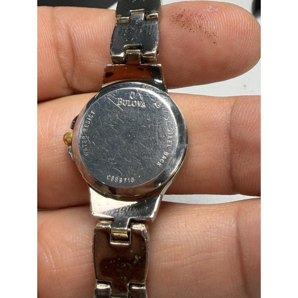 Caravelle by Bulova Women’s Two-Tone Quartz Watch 23.8mm Fresh Battery